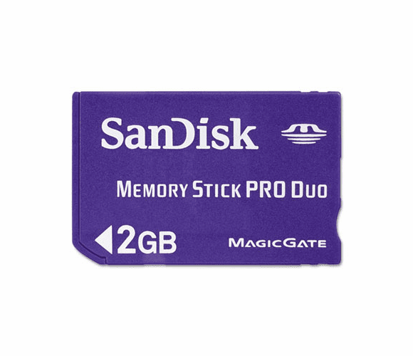 SDIMSPD2048A11 Memory Stick PRO Duo, 2GB By SANDISK CORPORATION