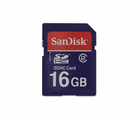 SDISDB016GA11 SDHC Memory Card, 16GB By SANDISK CORPORATION