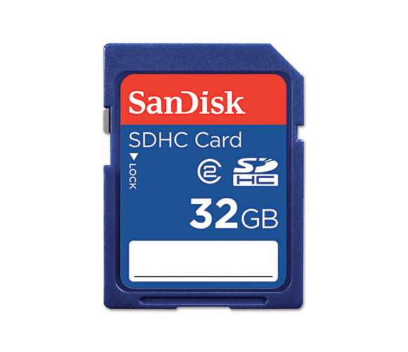 SDISDB032G SDHC Memory Card, 32GB By SANDISK CORPORATION
