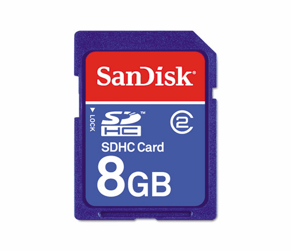SDISDB8192A11 SDHC Memory Card, 8GB By SANDISK CORPORATION