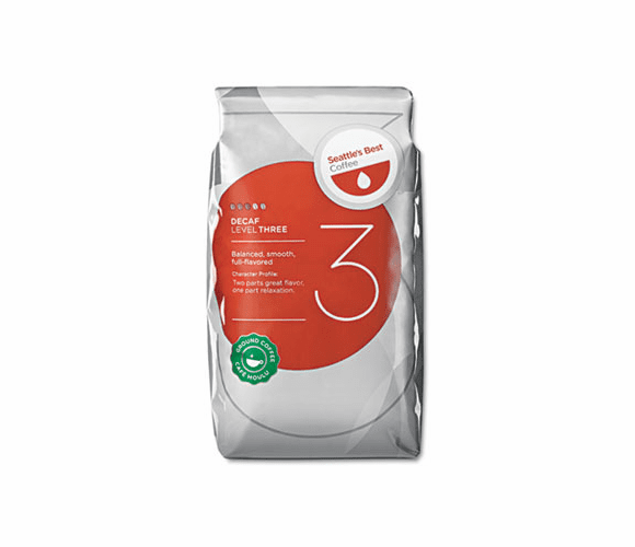SEA11008554 Premeasured Coffee Packs, Seattle's Best DLC Decaf-Level 3, 2 oz Packet, 18/Box By SEATTLE'S BEST COFFEE, LLC