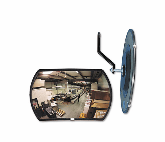SEERR1218 160 degree Convex Security Mirror, 18" w x 12" h By SEE ALL INDUSTRIES, INC.