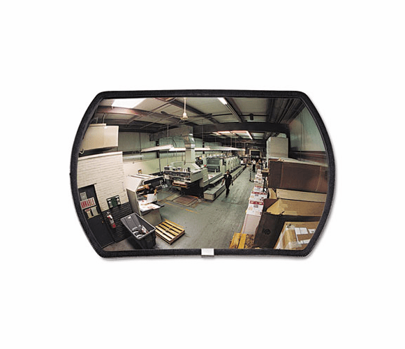 SEERR1524 160 degree Convex Security Mirror, 24" w x 15" h By SEE ALL INDUSTRIES, INC.