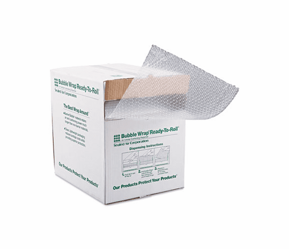 SEL10600 Bubble Wrap Cushioning Material, 3/16" Thick, 12" x 100ft By ANLE PAPER/SEALED AIR CORP.