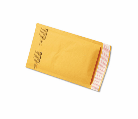 SEL39091 Jiffylite Self-Seal Mailer, Side Seam, #00, 5 x 10, Golden Brown, 250/Carton By ANLE PAPER/SEALED AIR CORP.