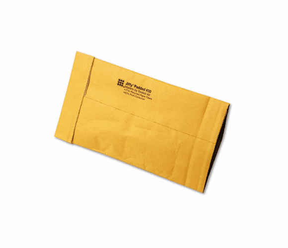SEL49254 Jiffy Padded Mailer, Side Seam, #00, 5 x 10, Golden Brown, 250/Carton By ANLE PAPER/SEALED AIR CORP.