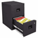 SEN6000B FIRE-SAFE 2-Drawer Insulated Vertical File, 17-1/2w x 23-1/4d x 28h, Black By SENTRY