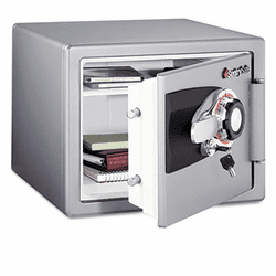 SENOS0401 Tubular Key/Combination Fire Safe, .8 ft3,16-11/16w x 19-5/16d x 13-23/32h, Gray By SENTRY