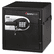 SENQE4531 Water Resistant Safe, 1.2 ft3, 16-11/32w x 19-5/16d x 17-27/32h, Black/Silver By SENTRY