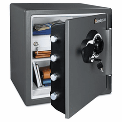 SENSFW123DEB Combination Fire-Safe, 1.23 ft3, 16-3/8w x 19-3/8d x 17-7/8h, Gray By SENTRY