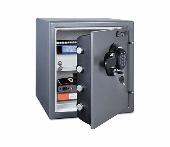 SENSFW123GDC Electronic Fire-Safe, 1.23 ft3, 16-3/8w x 19-3/8d x 17-7/8h, Gray By SENTRY