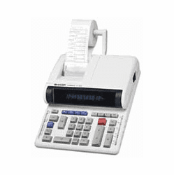 Sharp CS-2850 12 digit, 2-color print/adjustable display calculator