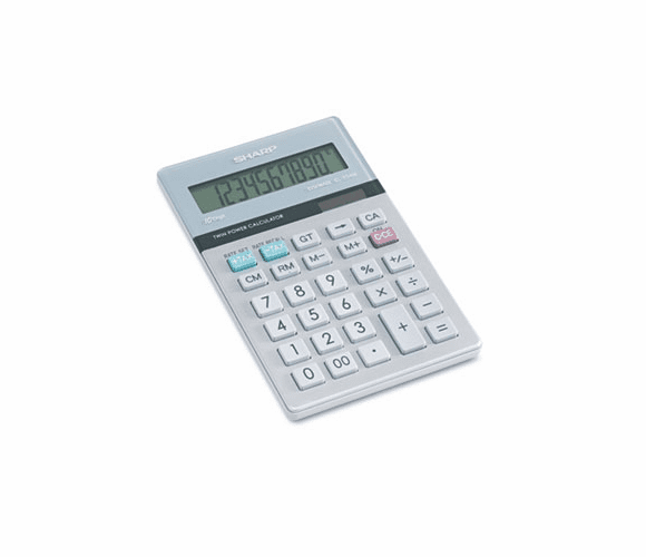 SHREL334TB EL-334MB Basic Calculator, 10-Digit LCD By SHARP ELECTRONICS