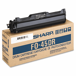 SHRFO45DR FO45DR Drum Cartridge, Black By SHARP ELECTRONICS