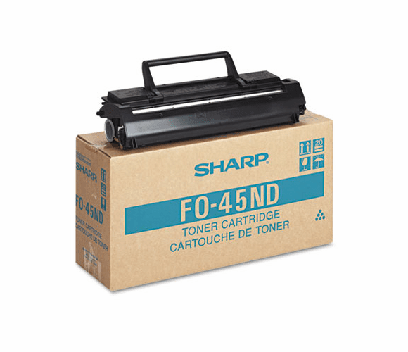 SHRFO45ND FO45ND Toner/Developer Cartridge, 6500 Page-Yield, Black By SHARP ELECTRONICS