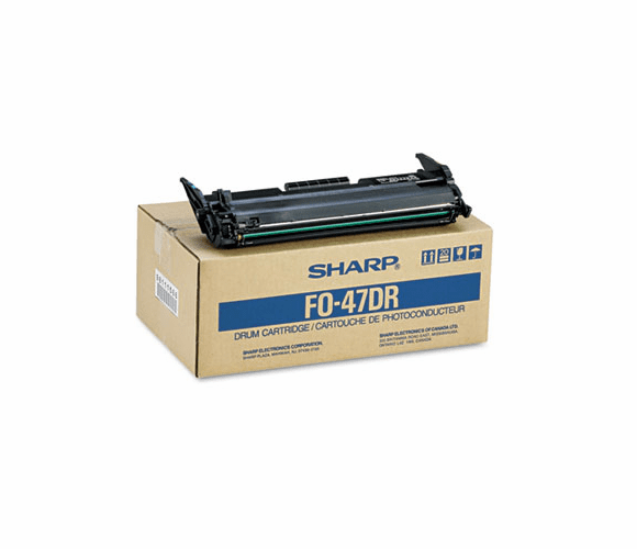 SHRFO47DR FO47DR Drum Cartridge, Black By SHARP ELECTRONICS