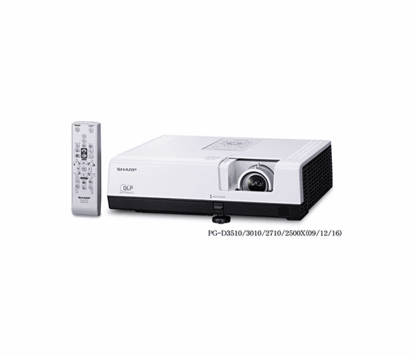 SHRPGD2710XL PG-D2710XL Multimedia Projector, 2700 Lumens, 1024 x 768 pixels, 1.2x Zoom By SHARP ELECTRONICS