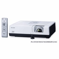 SHRPGD3010XL PG-D3010XL Multimedia Projector, 3000 Lumens, 1024 x 768 pixels, 1.2x Zoom By SHARP ELECTRONICS