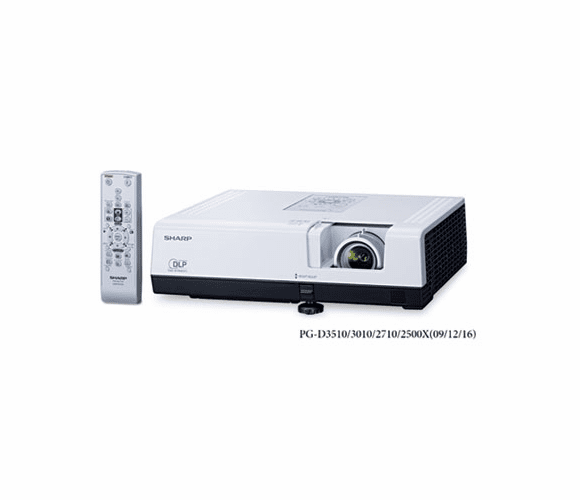 SHRPGD3010XL PG-D3010XL Multimedia Projector, 3000 Lumens, 1024 x 768 pixels, 1.2x Zoom By SHARP ELECTRONICS
