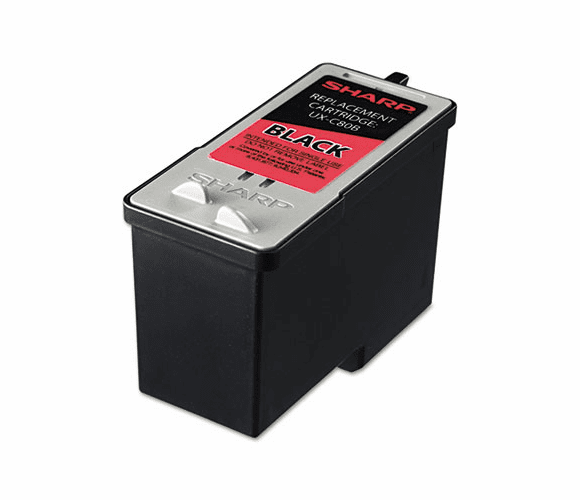 SHRUXC80B UXC80B Ink, 350 Page-Yield, Black By SHARP TONER