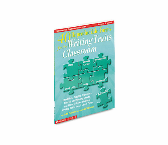 SHS0439556848 Writing to Prompts, 40 Reproducible Forms, Grade 3+, Softcover, 64 pages By SCHOLASTIC INC.
