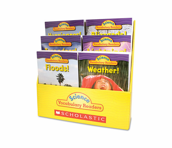 SHS0545015987 Science Vocabulary Readers: Wild Weather, 36 books/Six Titles and Teaching Guide By SCHOLASTIC INC.
