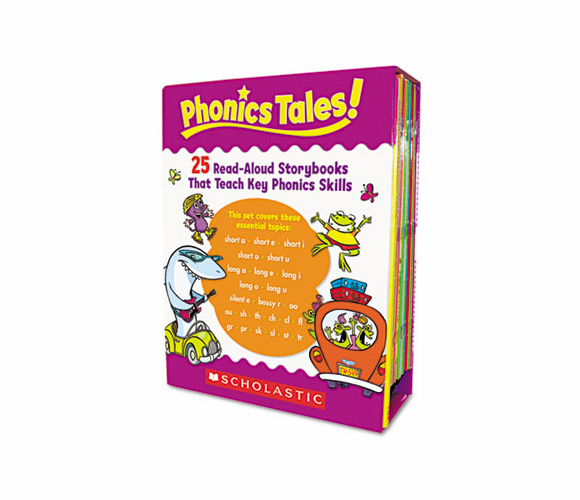 SHS0545067715 Phonics Tales Read-Aloud Storybooks, 25 Books, Grades K-2 By SCHOLASTIC INC.