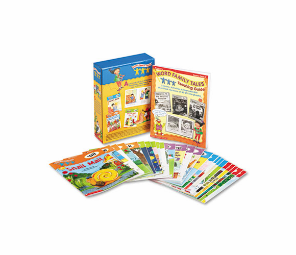 SHS054506774X Word Family Tales Teaching Guide, Grades Pre K-2, Softcover, 128 Pages By SCHOLASTIC INC.