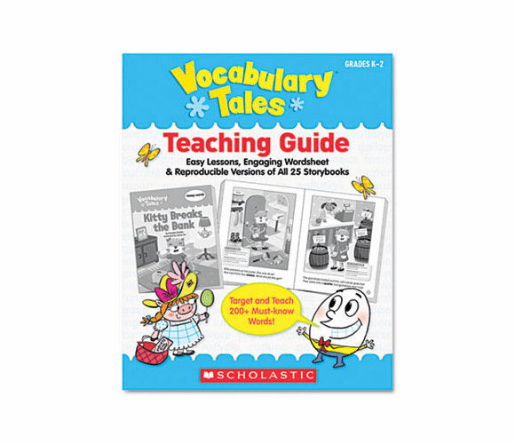 SHS0545088658 Vocabulary Tales, 25 Books/16 Pages and Teaching Guide, Grades K-1 By SCHOLASTIC INC.