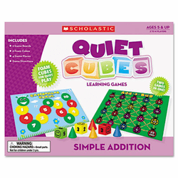 SHS0545119359 Simple Addition Quiet Cubes, K-3, Activity Guide By SCHOLASTIC INC.