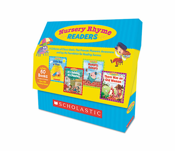 SHSSC525020 Nursey Rhyme Readers, 60 books, teaching guide, PreK-1 By SCHOLASTIC INC.