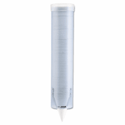 SJMC3165FBL Adjustable Frosted Water Cup Dispenser, Wall Mounted, Blue By THE COLMAN GROUP, INC