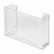 SJMG0805 Clear Plexiglas Disposable Glove Dispenser, Three-Box, 18w x 3-3/4d x 10h By THE COLMAN GROUP, INC
