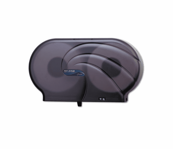 SJMR4090TBK Oceans Twin 9" JBT Toilet Tissue Dispenser, 19 x 5 1/4 x 12, Black Pearl By THE COLMAN GROUP, INC