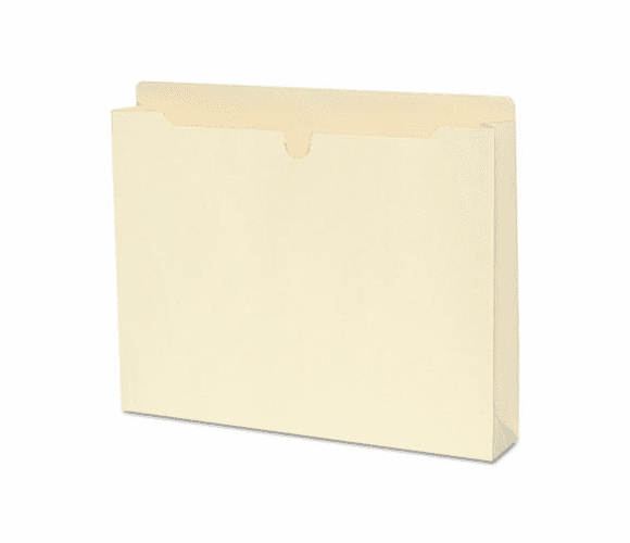 SJPS11320 File Jackets with 1 1/2 Inch Expansion, Letter, 11 Point Manila, 50/Box By S&J PAPER