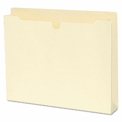 SJPS11321 File Jackets with Two Inch Expansion, Letter, 11 Point Manila, 50/Box By S&J PAPER