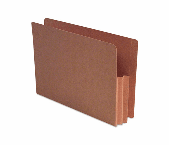SJPS11700 1-3/4 Inch Expansion File Pockets, Straight Cut, Redrope, Legal, Red, 10/Box By S&J PAPER