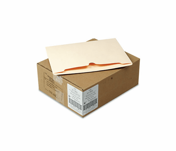 SJPS11800 Reinforced Top File Jackets, Letter, 11 Point Manila, 100/Carton By S&J PAPER