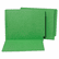 SJPS13634 Water/Paper Cut-Resistant Folders, Straight Cut End Tab, Letter, Green, 100/Box By S&J PAPER