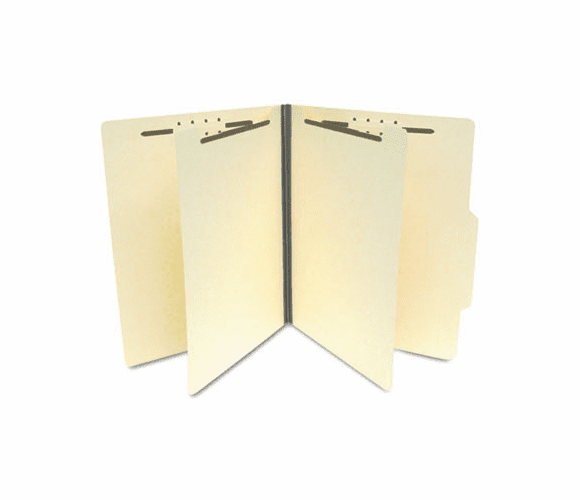 SJPS59700 Manila Economy Classification Folders, Letter, Six-Section, 25/Box By S&J PAPER