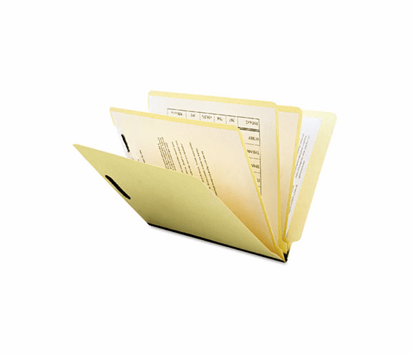 SJPS59720 MLA End Tab Classification Folder, Straight Tab, Letter, Six-Section, 25/Box By S&J PAPER