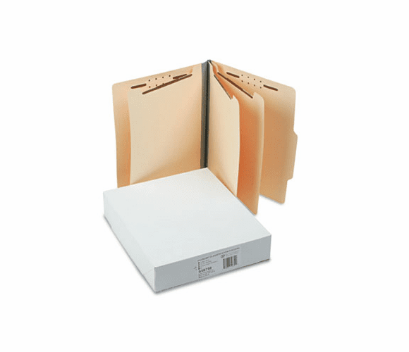 SJPS59750 Economy Manila Classification Folders, Letter, Eight-Section, 15/Box By S&J PAPER