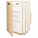 SJPS59750 Economy Manila Classification Folders, Letter, Eight-Section, 15/Box By S&J PAPER