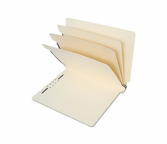 SJPS59760 Manila End Tab Classification Folders, Letter, Six-Section, 15/Box By S&J PAPER