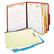SJPS60853 Std 3" Expansion Classification Folder, Letter, Eight-Section, Blue, 10/Box By S&J PAPER