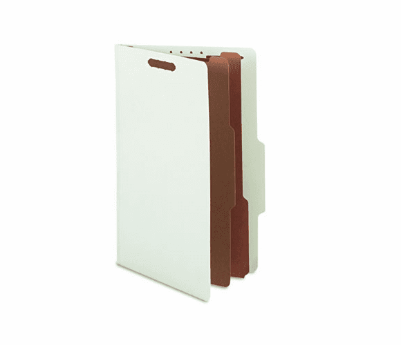 SJPS61904 Expanding Classification Folder, Legal, Six-Section, Pale Green, 15/Box By S&J PAPER