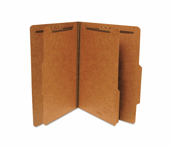 SJPS63623 Classification Folder, Two Dividers, Letter, Ginger, 15/BX By S&J PAPER