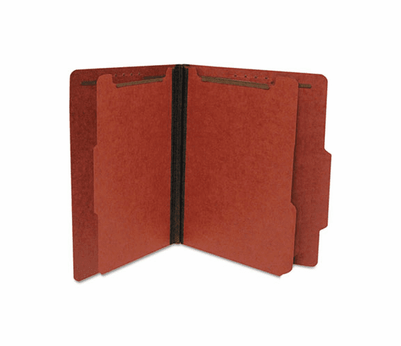 SJPS63624 Classification Folder, Two Dividers, Letter, Brick, 15/BX By S&J PAPER