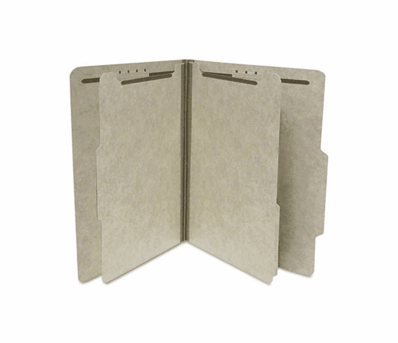 SJPS63626 Classification Folder, Two Dividers, Letter, Wheat, 15/BX By S&J PAPER