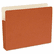 SJPS71011 Economy File Pocket, 5 1/4 Inch Expansion, Letter, Redrope, 10/Box By S&J PAPER